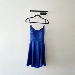 Cute Blue prom dress size 6